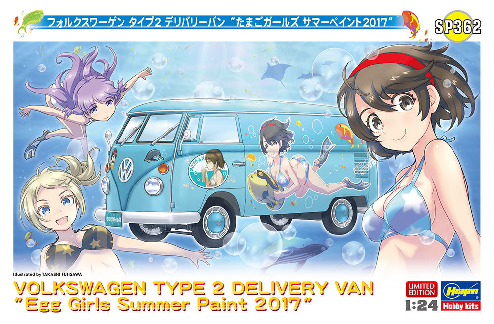 1/24 VW Type 2 Delivery Van 'Egg Girls'