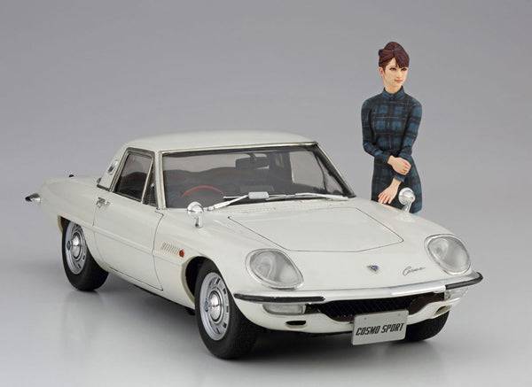 1/24  MAZDA COSMO SPORT L10B w/60s GIRLS FIGURE