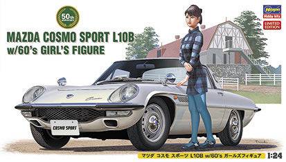 1/24  MAZDA COSMO SPORT L10B w/60s GIRLS FIGURE