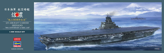 1/450  IJN AIRCRAFT CARRIER SHINANO  - 80th ANNIVERSARY of KEEL LAID -  Bonus - a pinbadge is incl