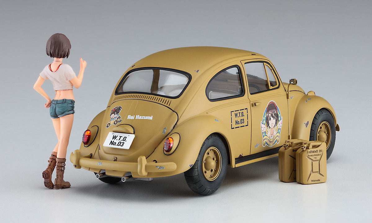 1/24  Wild Egg Girls VOLKSWAGEN BEETLE TYPE 1  - Rei Hazumi -  w/FIGURE