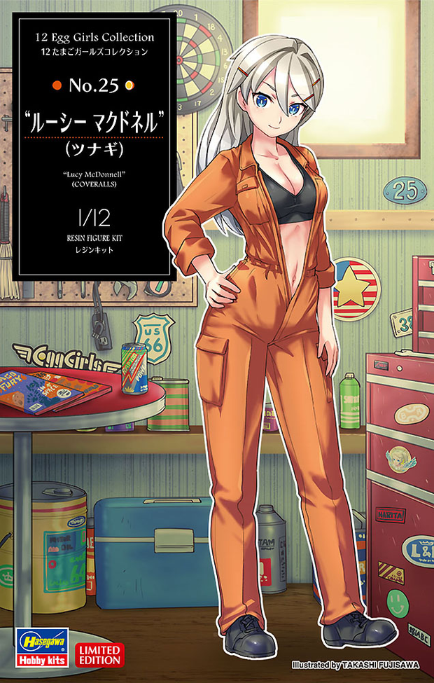 1/12 12 Egg Girls Collection No.25 Lucy McDonnell COVERALLS