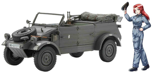 1/24 Pkw.K1 KUBELWAGEN TYPE 82 EARLY VERSION "Mikumo Shiranagi" w/FIGURE