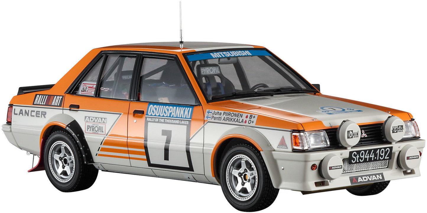 1/24 Mitsubishi Lancer EX 2000 Turbo ''1982 1000 Lakes Rally Detail Up Version''