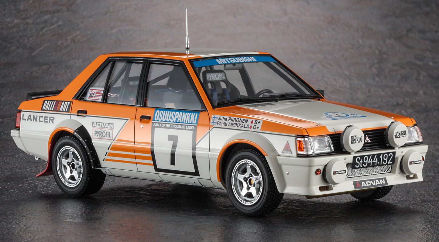 1/24 Mitsubishi Lancer EX 2000 Turbo ''1982 1000 Lakes Rally Detail Up Version''