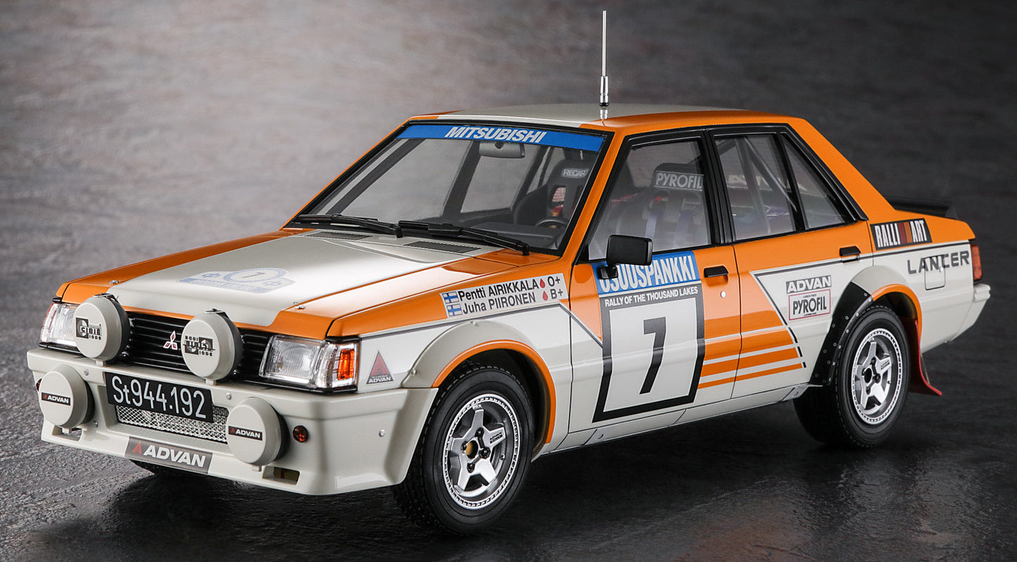 1/24 Mitsubishi Lancer EX 2000 Turbo ''1982 1000 Lakes Rally Detail Up Version''