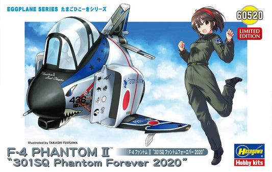 Egg Plane F-4 PHANTOM II  - 301SQ Phantom Forever 2020 - Bonus- an emblem is included.