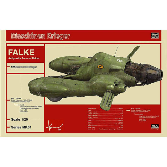 1/20 Antigravity Armored Raider Pkf.85 FALKE