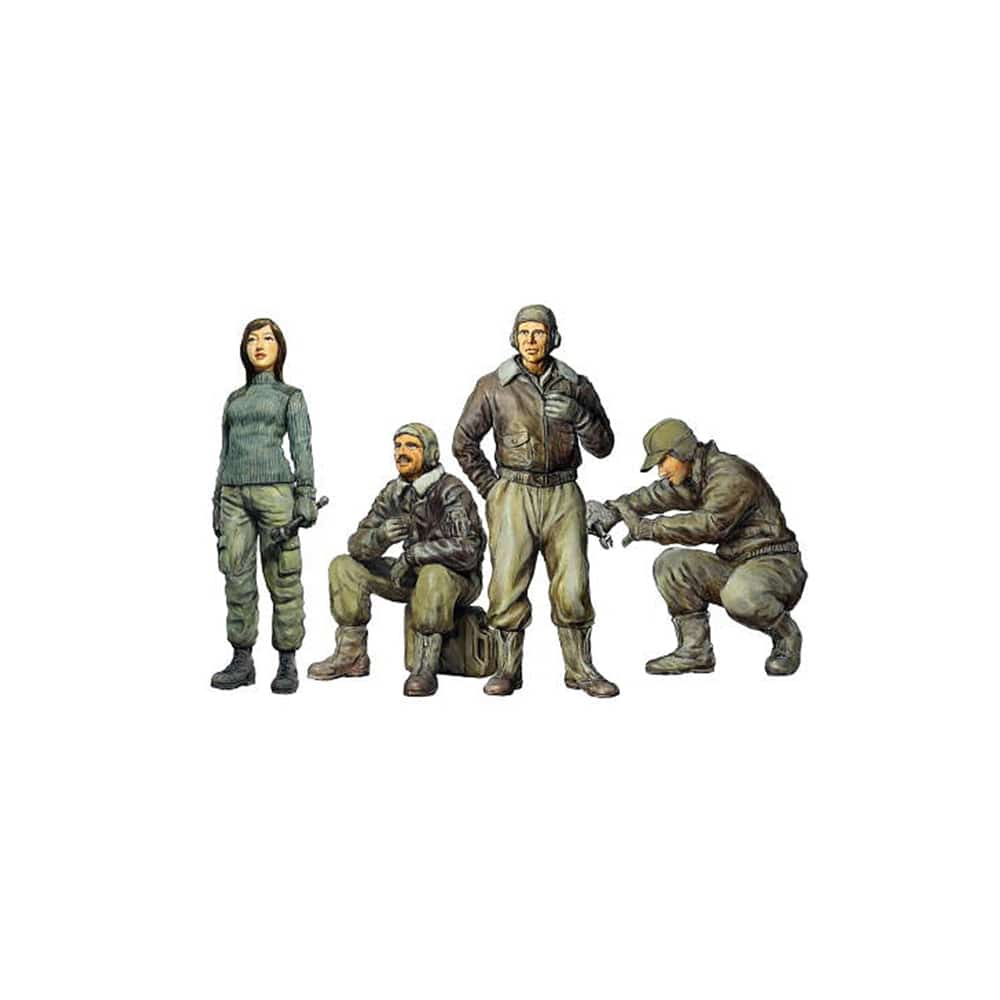 1/20 Ma.K. FIGURE SET A Mercenary Troops Arms Cold District Maintenance Soldiers