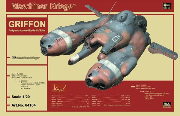 1/20 Antigravity Armored Raider Pkf.85bi