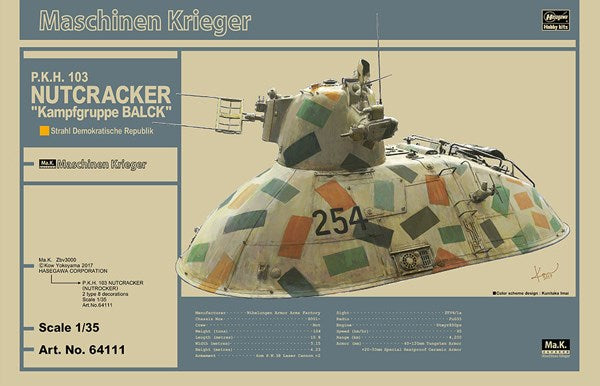 1/35 PKH 103 Nutcracker Kampfgruppe Balc