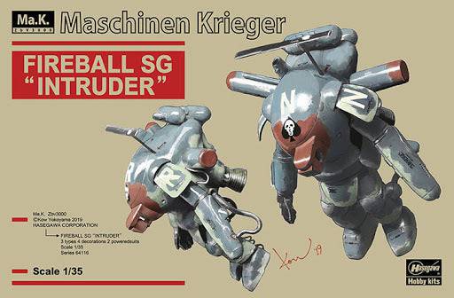 1/35  FIREBALL SG  - INTRUDER -  Two kits in the box