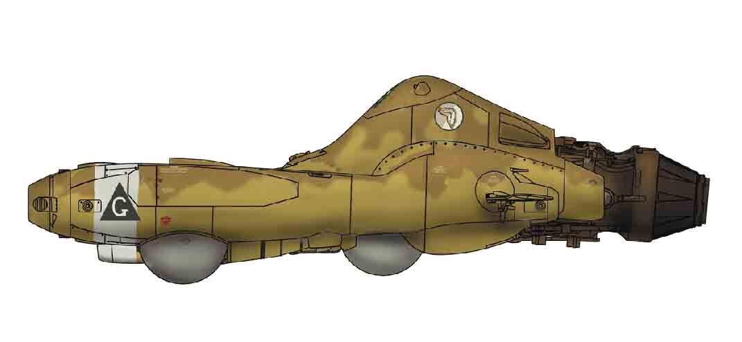 64125 1/20  Antigravity Armored Raider Pkf.85 FALKE  - Ma.K.  40th ANNIVERSARY -