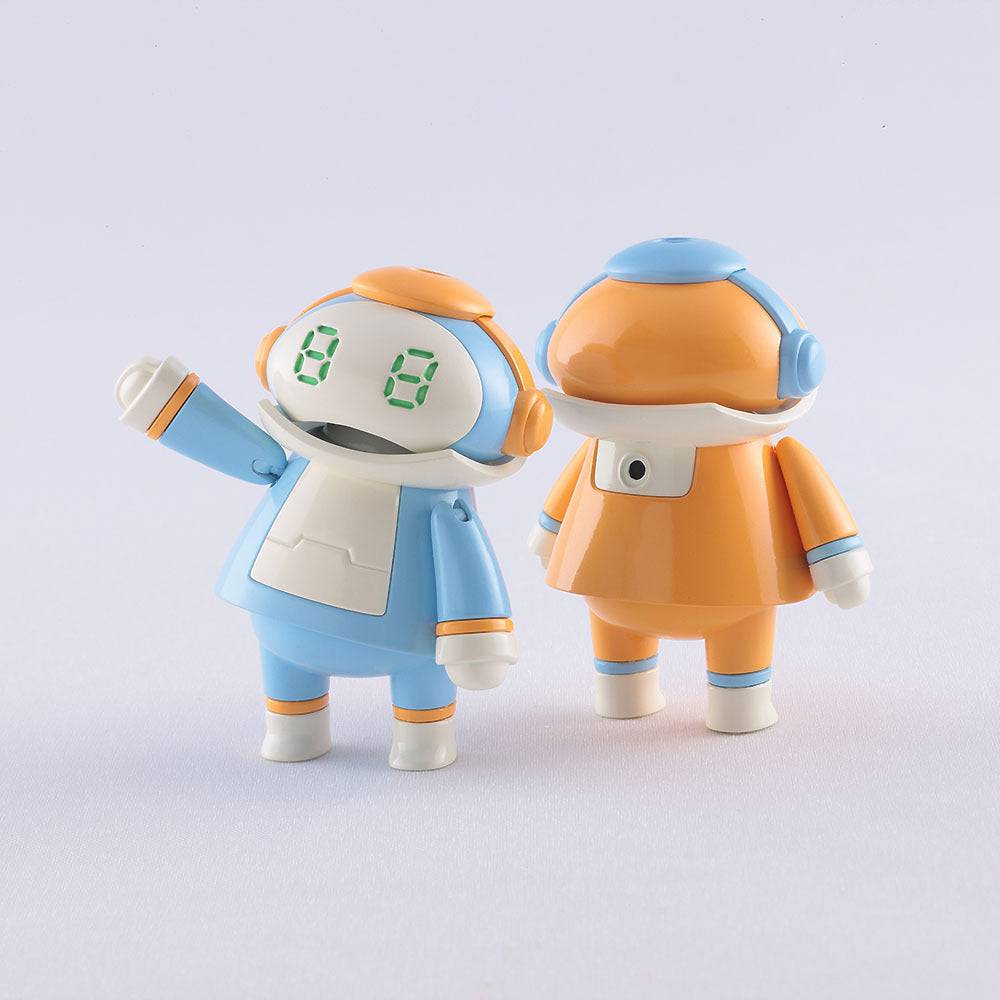 Tiny MechatroMATE No.01  - Skyblue and Orange -  Two kits in the box