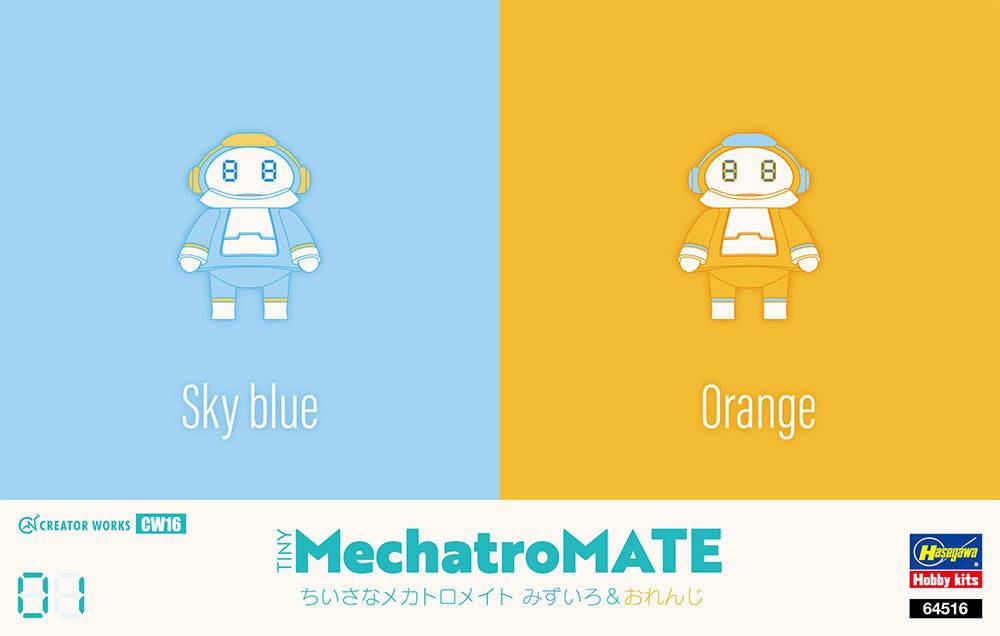 Tiny MechatroMATE No.01  - Skyblue and Orange -  Two kits in the box