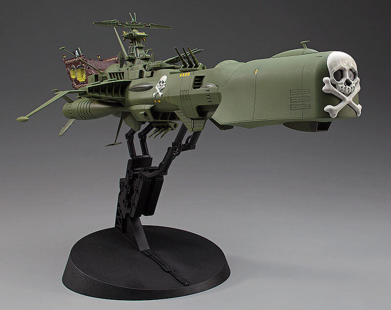 1/1500 "Captain Harlock Space Pirate Dimension Voyage" Space Pirate Battleship Arcaida First Ship