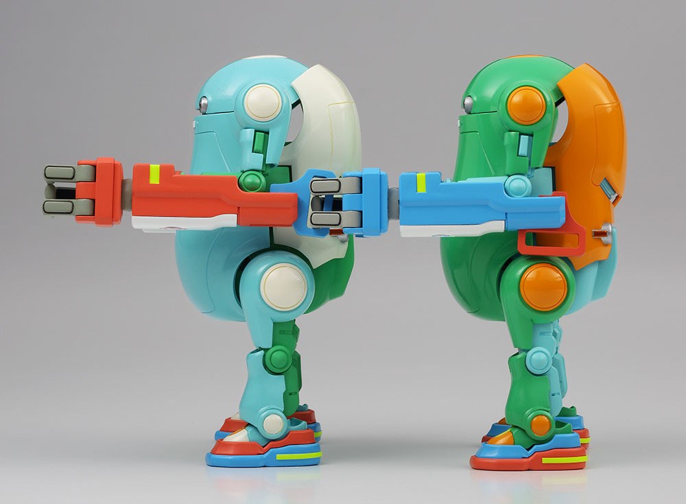 1/35  MechatroWeGo No.06 Power Arm  - Usumidori and Midori -  LIGHT GREEN and GREEN Two kits in th