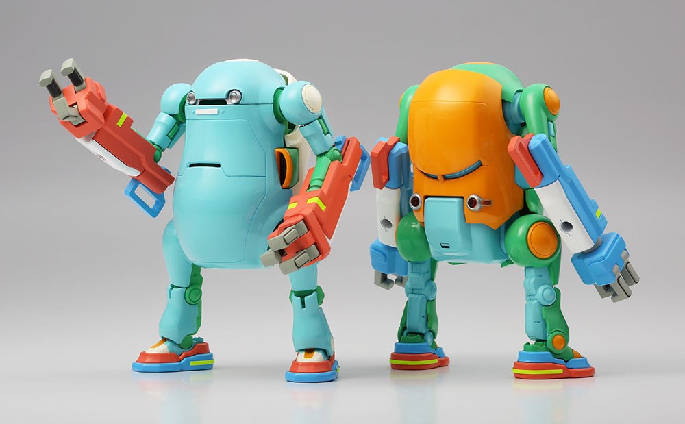 1/35  MechatroWeGo No.06 Power Arm  - Usumidori and Midori -  LIGHT GREEN and GREEN Two kits in th