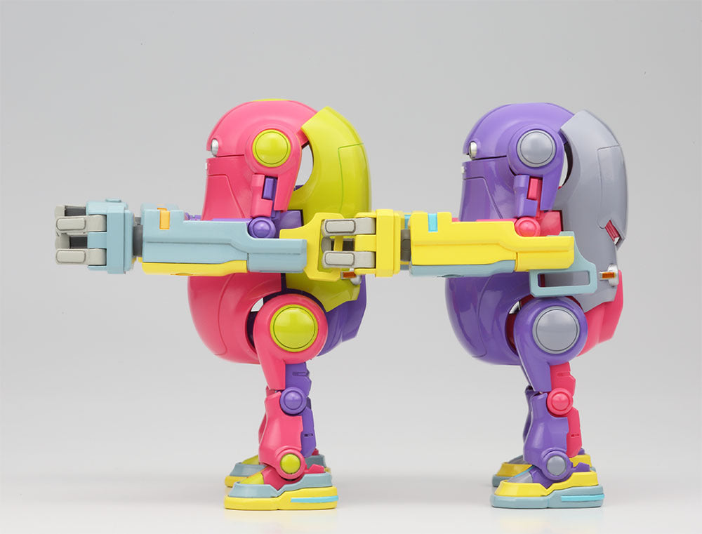 1/35 MechatroWeGo No.07 Power Arm Purple & Pink (Two kits in the box)