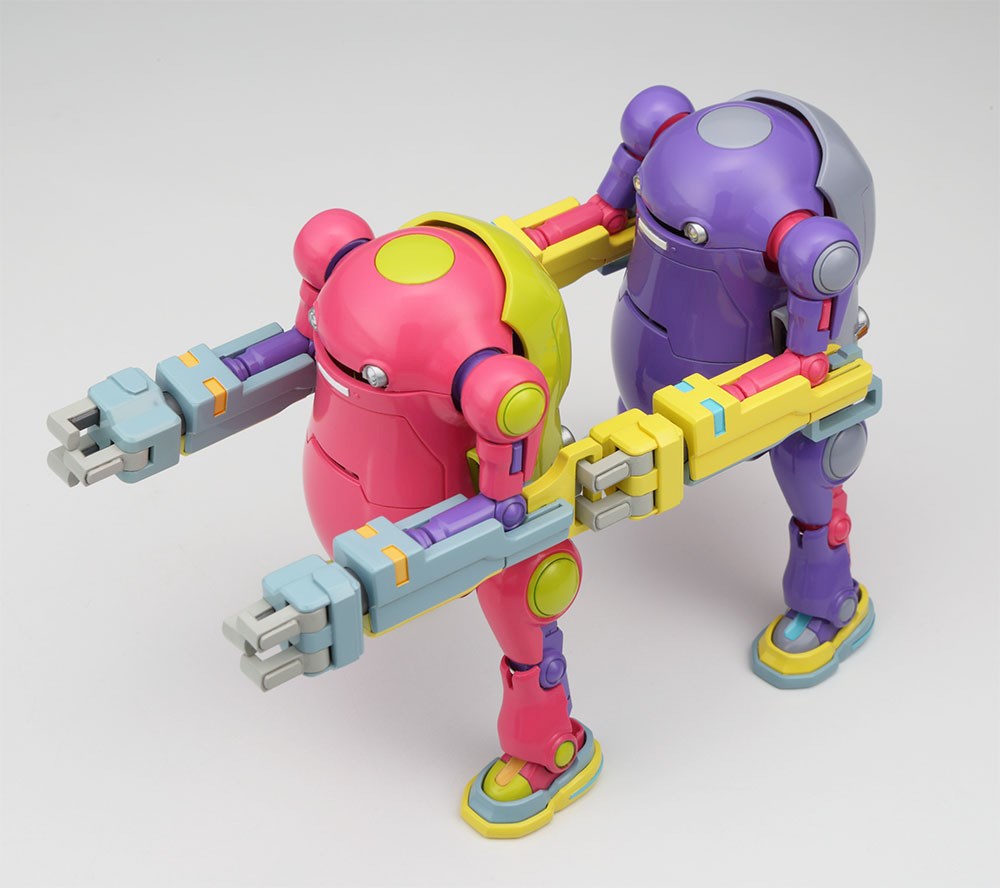 1/35 MechatroWeGo No.07 Power Arm Purple & Pink (Two kits in the box)