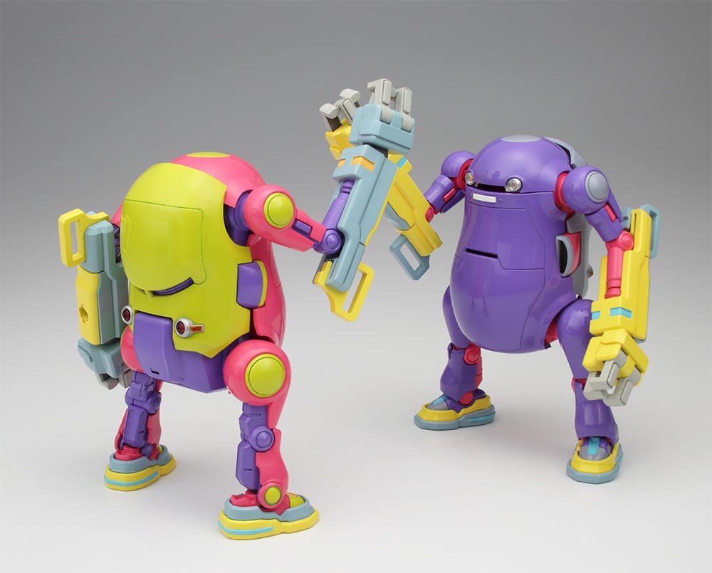 1/35 MechatroWeGo No.07 Power Arm Purple & Pink (Two kits in the box)