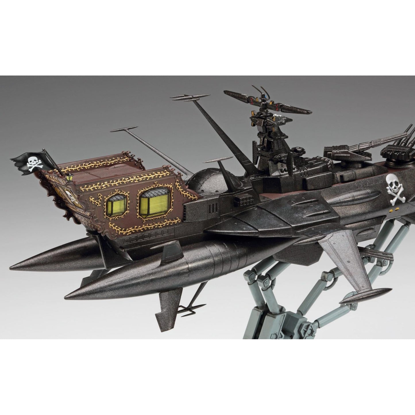 1/1500 Captain Harlock Space Pirate Dimension Voyage Space Pirate Battleship Arcadia Third Ship