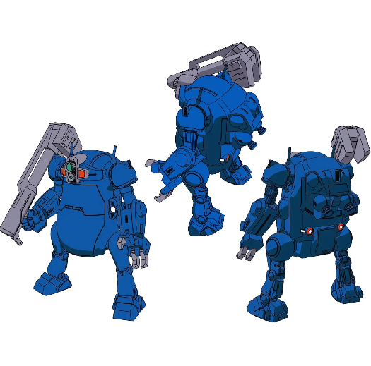 image2_1/35 MechatroWeGo VOTOMS collab series Vol.4 "STRIKEDOG & YPSILON" (Two kits in the Box)
