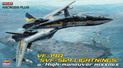 1/72 VF-19A "SVF-569 LIGHTNINGS" with High-Maneuver Missiles