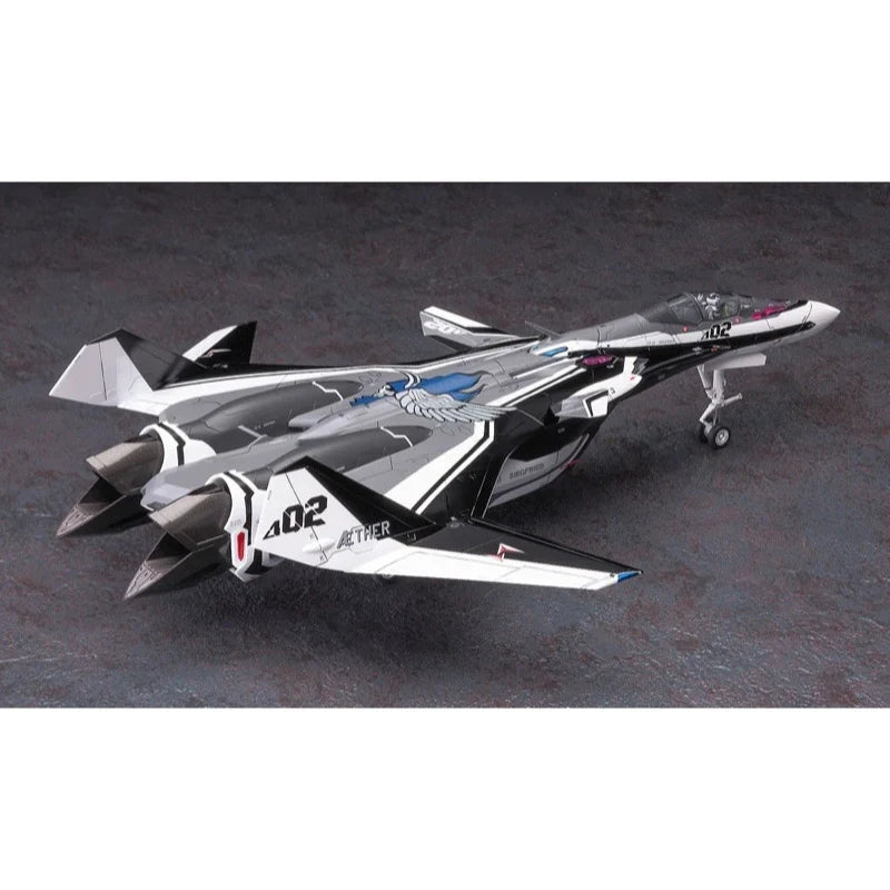 1/72  VF-31F SIEGFRIED Messer/Hayate w/LILLDRAKEN Macross Delta The Movie Stand is included in the k