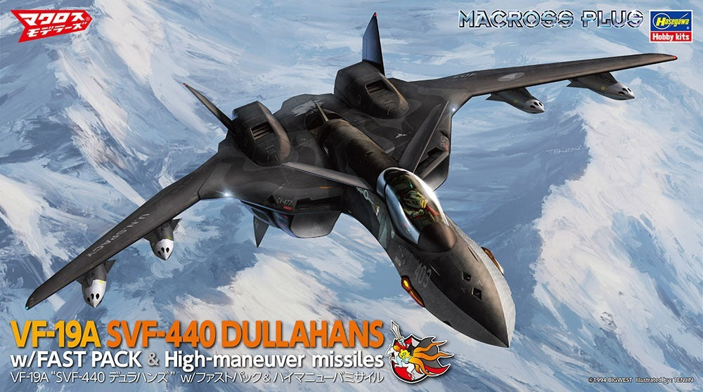 1/72  VF-19A  - SVF-440 DULLAHANS -  w/Fast Pack and High-maneuver missiles