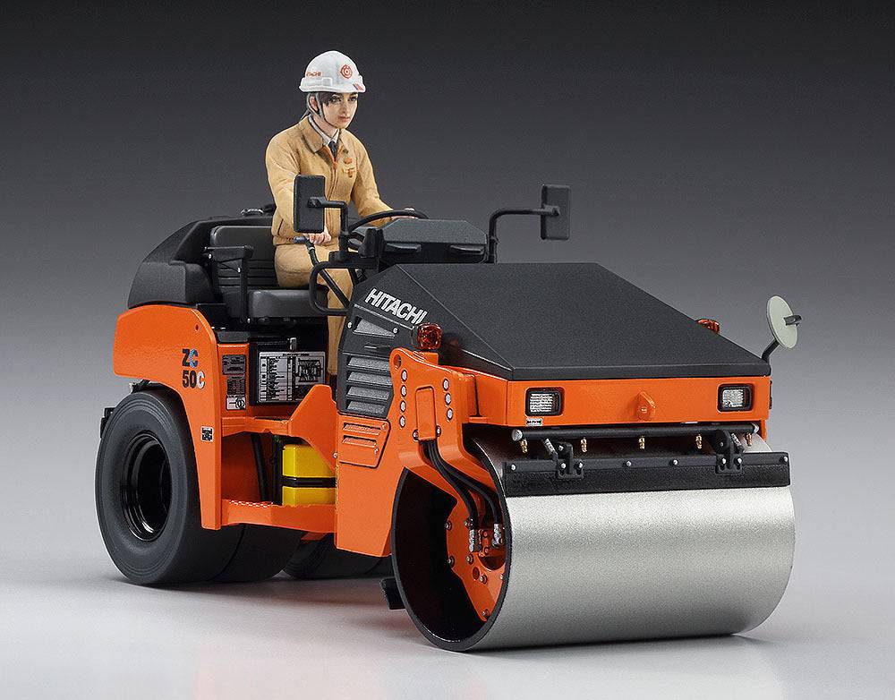 1/35 HITACHI VIBRATORY COMBINED ROLLER ZC50C-5