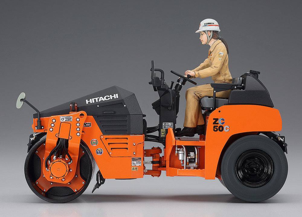 1/35 HITACHI VIBRATORY COMBINED ROLLER ZC50C-5