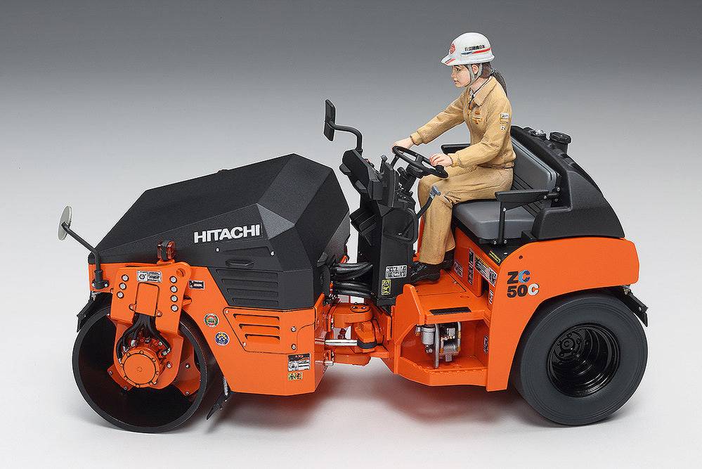 1/35 HITACHI VIBRATORY COMBINED ROLLER ZC50C-5