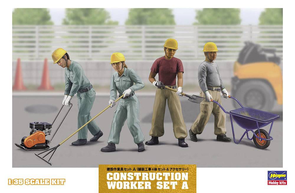 1/35 CONSTRUCTION WORKER SET A