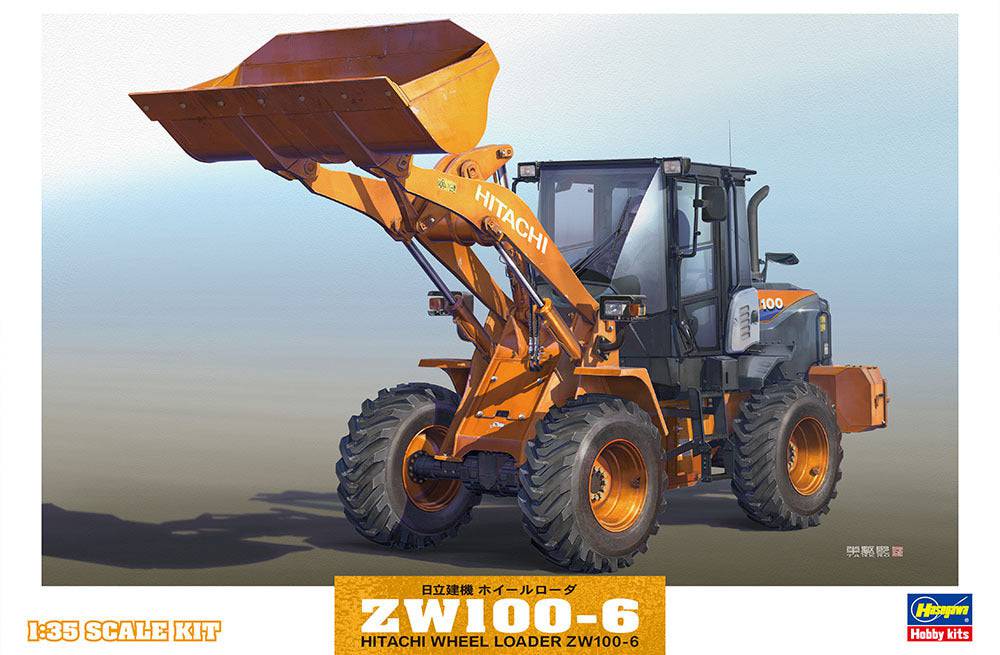 1/35 HITACHI WHEEL LOADER ZW100-6