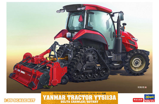 1/35  YANMAR TRACTOR YT5113A DELTA CRAWLER/ROTARY