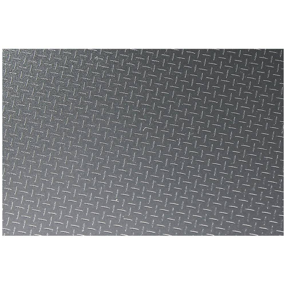 CHECKER PLATE FINISH A Stainless S size- 90mm x 200mm