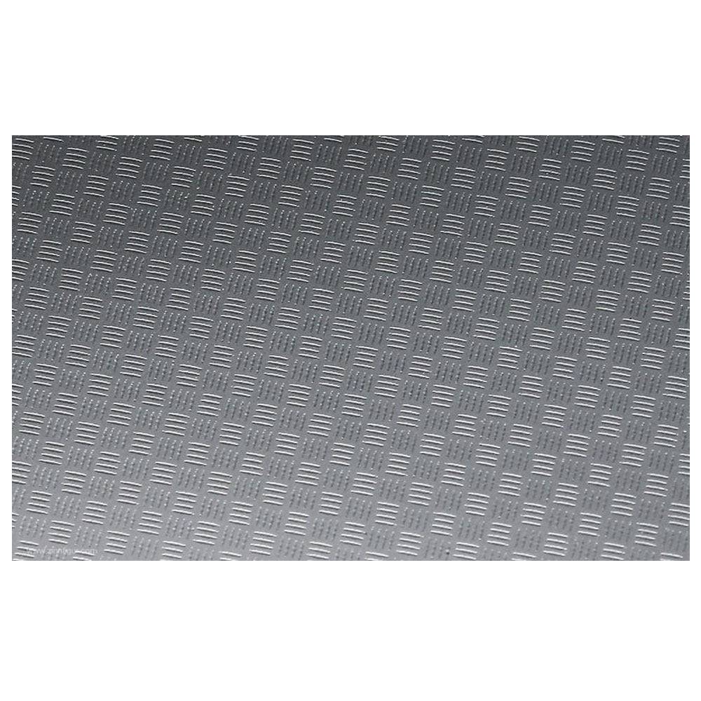 CHECKER PLATE FINISH B Stainless S size- 90mm x 200mm