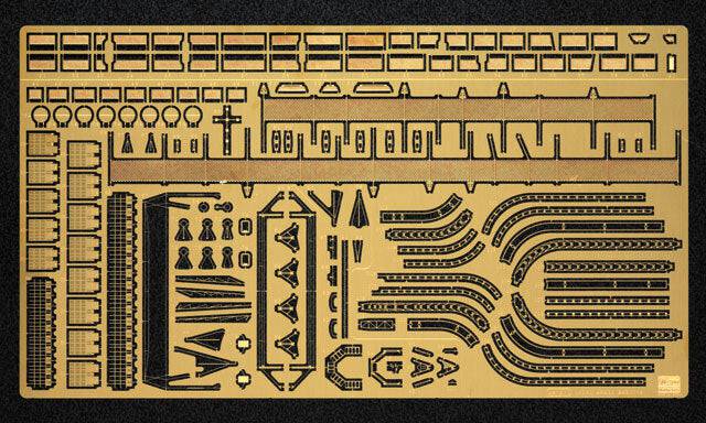 1/350 IJN AIRCRAFT CARRIER AKAGI DETAIL UP ETCHING PARTS BASIC B