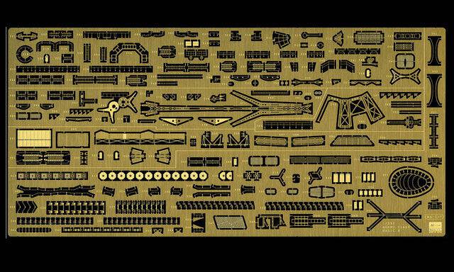 1/350 IJN LIGHT CRUISER AGANO CLASS DETAIL UP ETCHING PARTS BASIC B