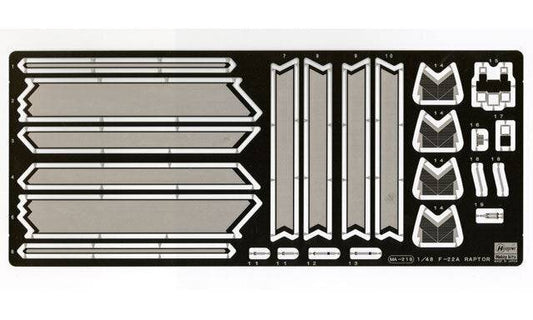 1/48 ETCHING PARTS FOR 1/48 F-22 RAPTOR