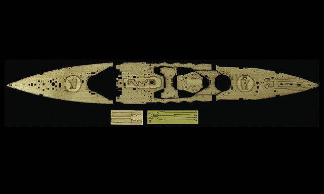 1/350 WOODEN DECK FOR Z24(40024-5) 1/350 BATTLESHIP NAGATO 1941