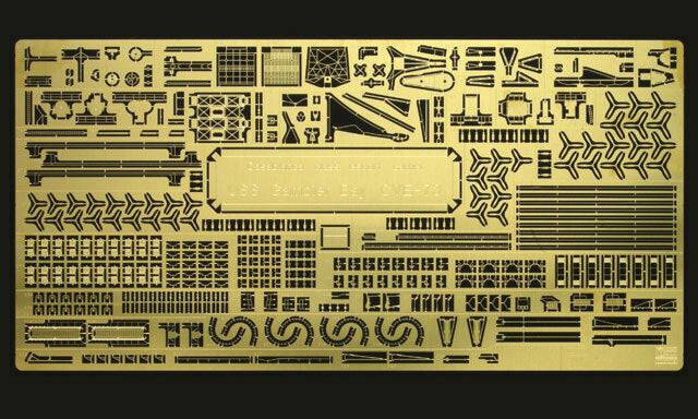 1/350 ESCORT CARRIER USS GAMBIER BAY DETAIL UP ETCHING PARTS SUPER