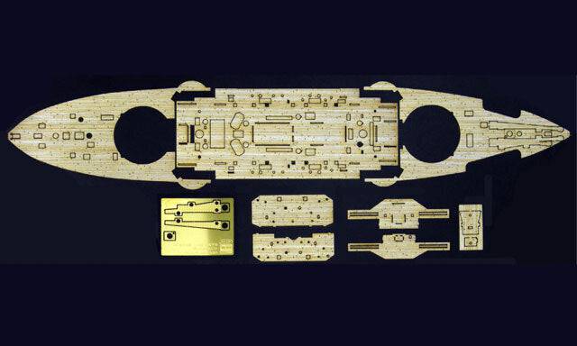 1/350 WOODEN DECK FOR Z21(40021-4) 1/350 IJN BATTLESHIP MIKASA THE BATTLE OF THE JAPAN SEA