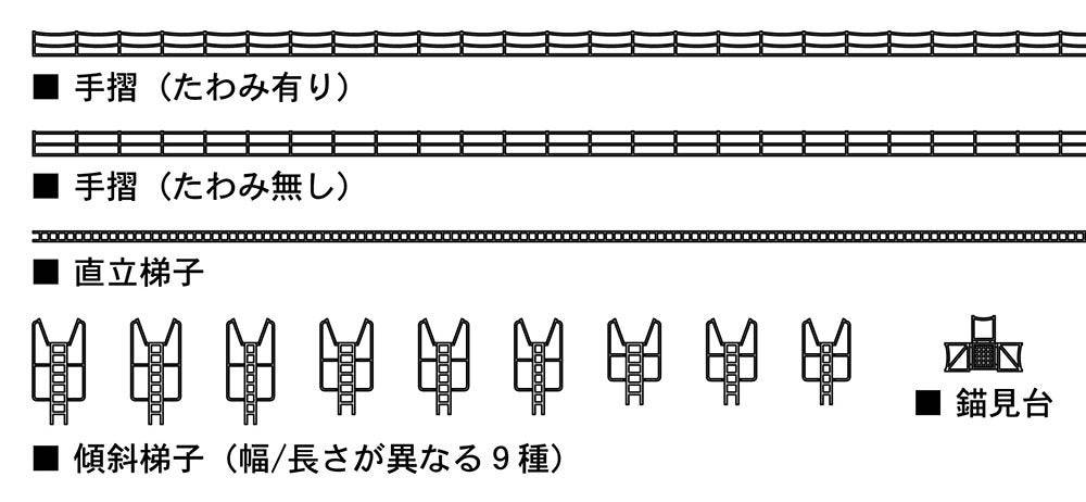 1/700 JAPANESE NAVY SHIP GENERAL ETCHING PARTS A