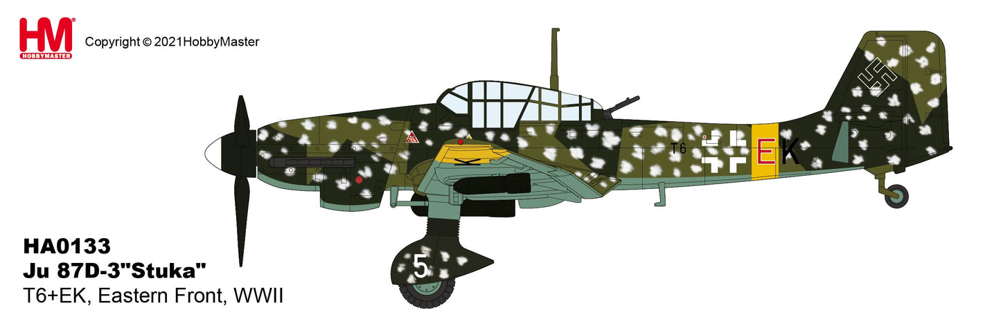 1/72 Ju 87D-3 - Stuka -  T6+EK Eastern Front WWII