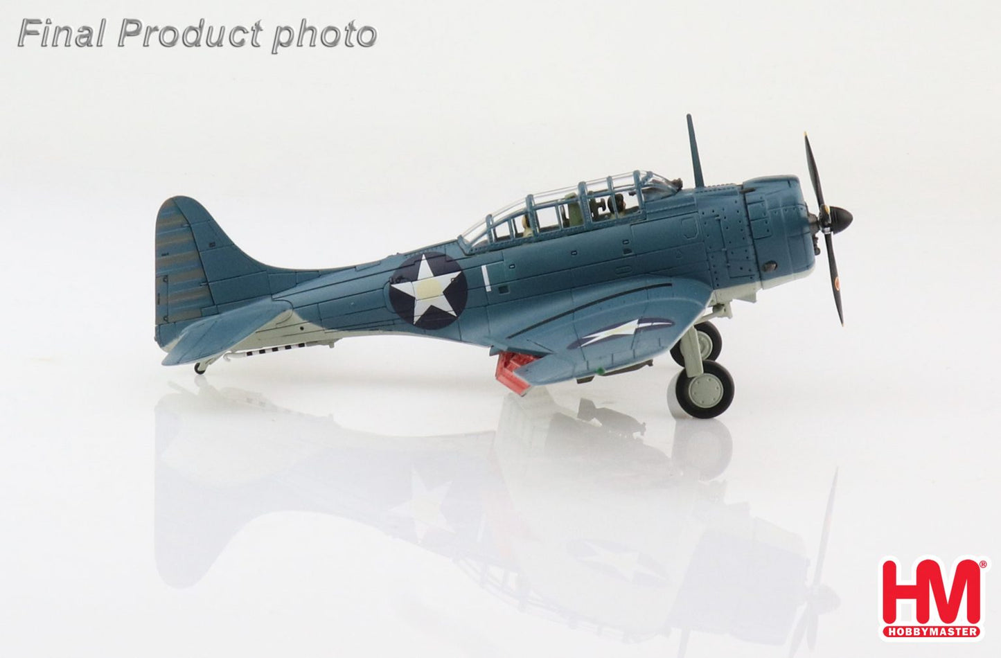 1/72 Douglas SBD-2 Dauntless  - Battle of Midway -  BuNo 2013 flown by  Major Lofton Henderson VMS