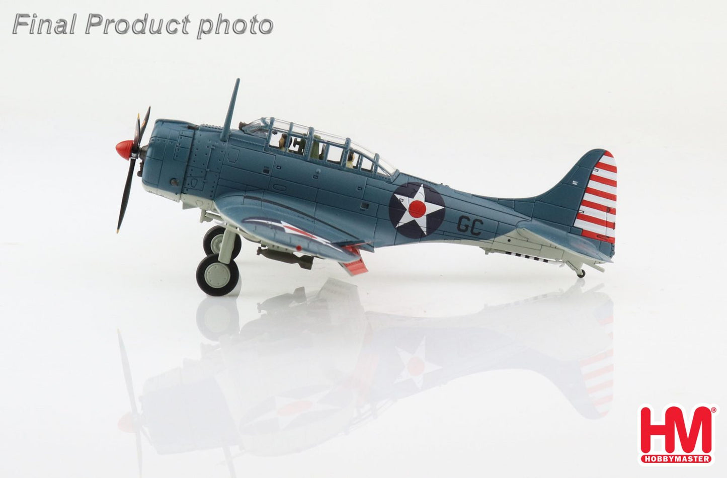 1/72 Douglas SBD-3 Dauntless flown by CDR Howard Young Commander Enterprise Air Group 1942