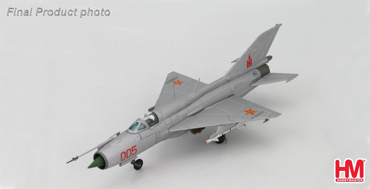 1/72 Mig-21 PFM No.5Mongolian AF 1980s