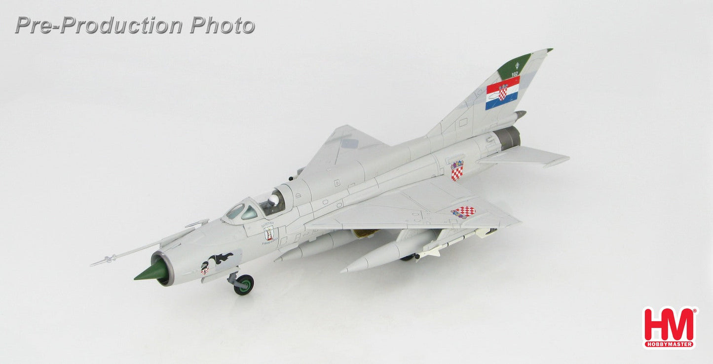 1/72 MiG-21 BIS 1st FS Croatian AF 1993